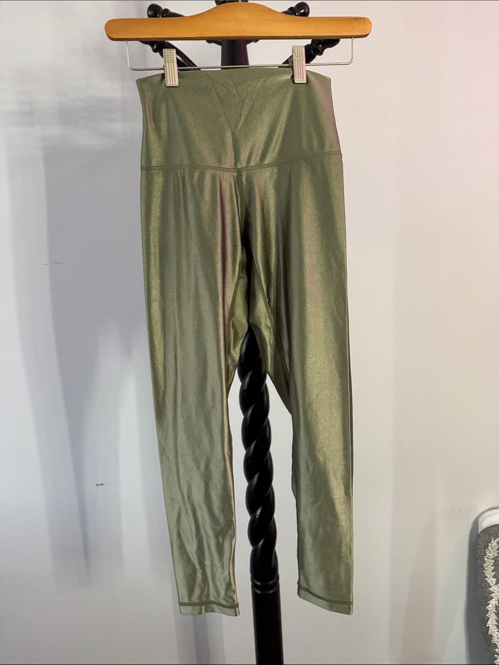DYI Olive Green High-Waist Leggings